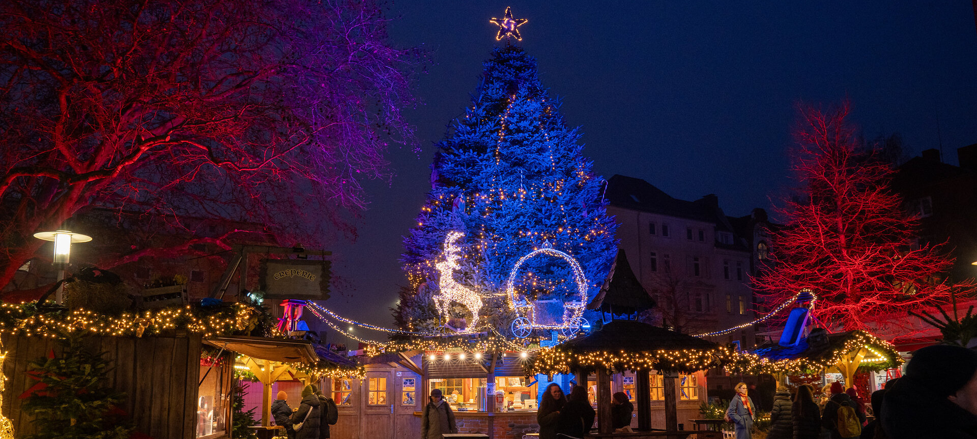 Weihnachtsmarkt Bernhard Minetti Platz